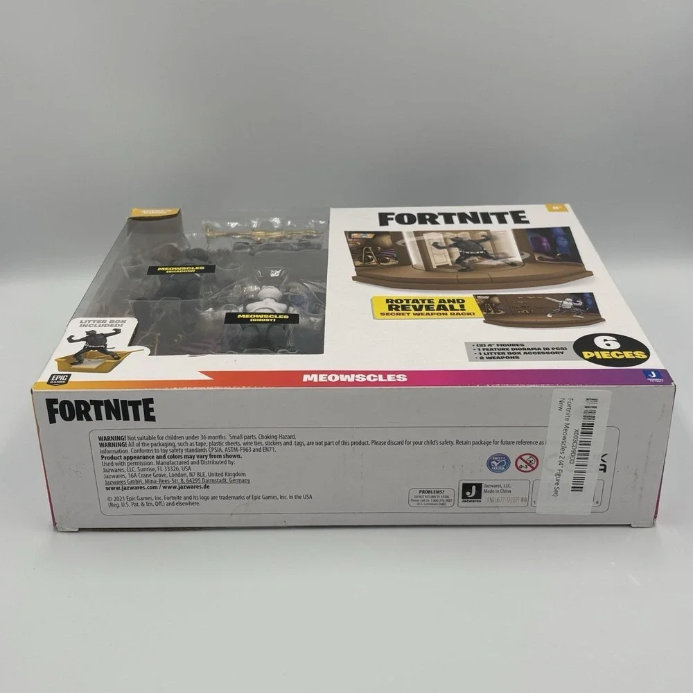 Fortnite Agents Room - Meowscles Ghost And Shadow Set - Epic Games Jazwares New‎